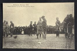 SCHWEIZER MANÖVER 1912 KAISER WILHELM II