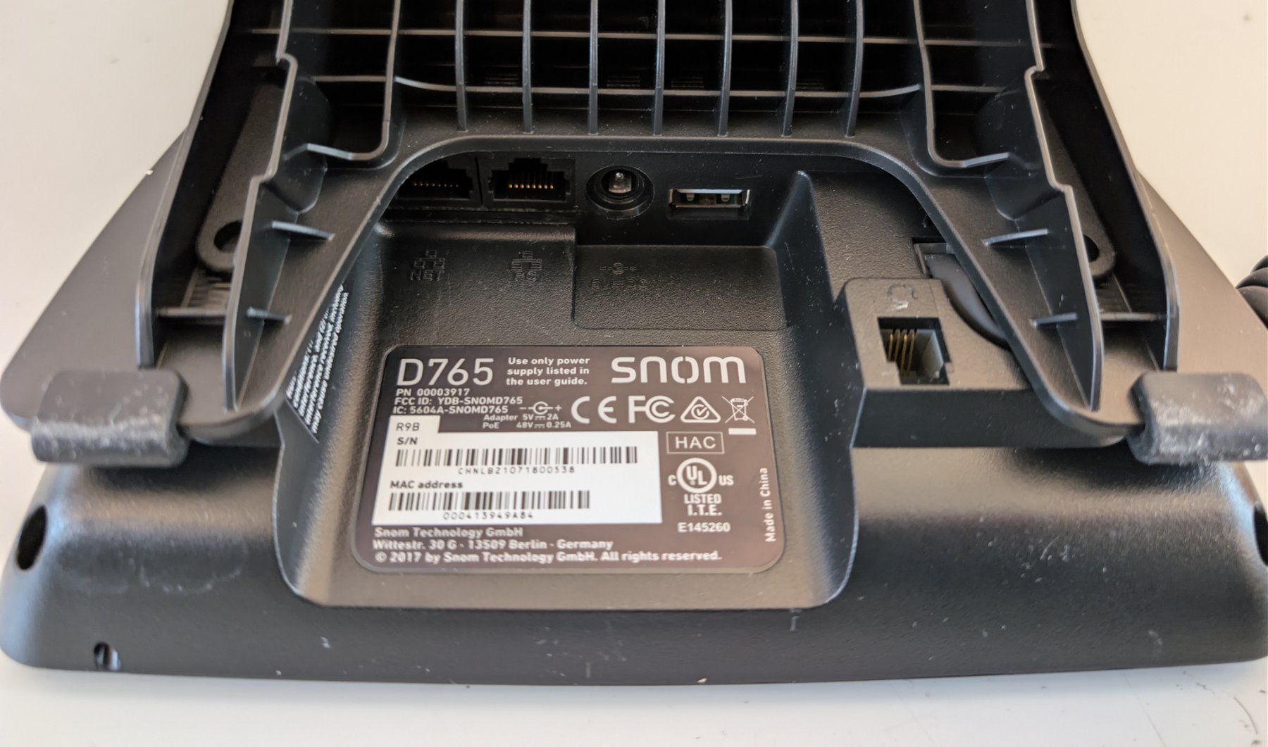 Snom Telefoni: Snom D765 IP-Telefon – Usato da Dietlikon venduto da ComdatAG 1