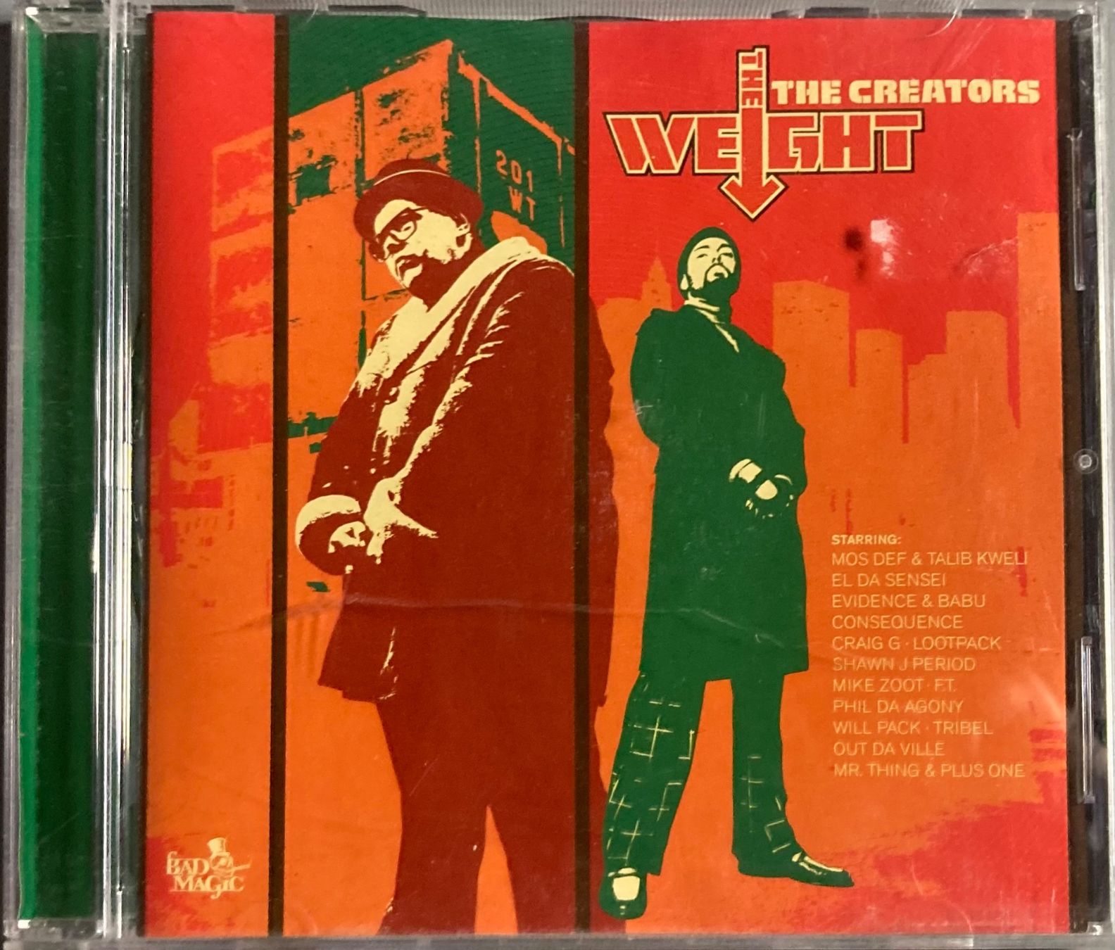 CDs: THE CREATOR - THE WEIGHT – D'occasion à Poliez-Pittet par Newtown-Records