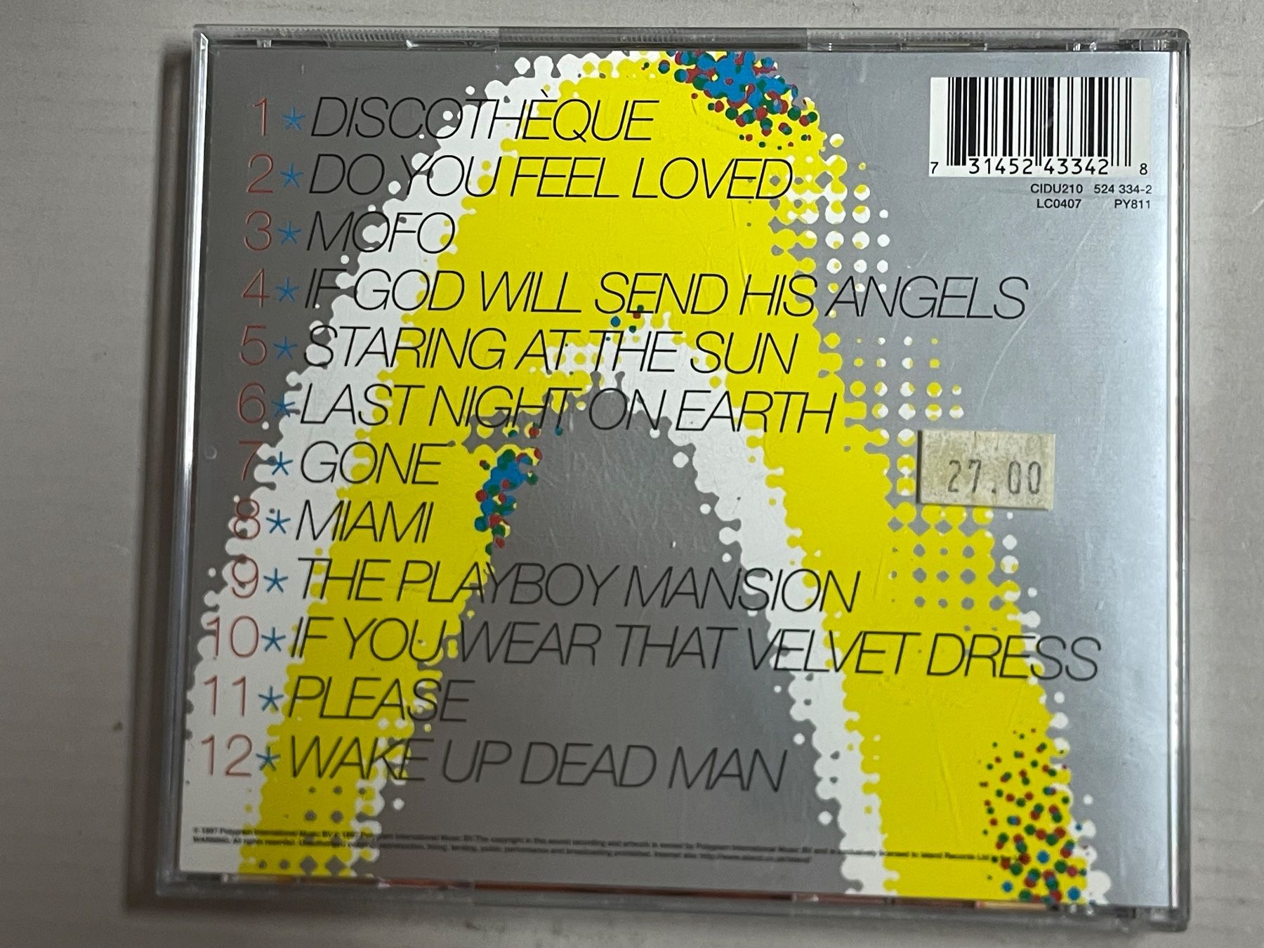 CDs: U2 – Gebraucht aus Muri b. Bern von AdidasCollector 1