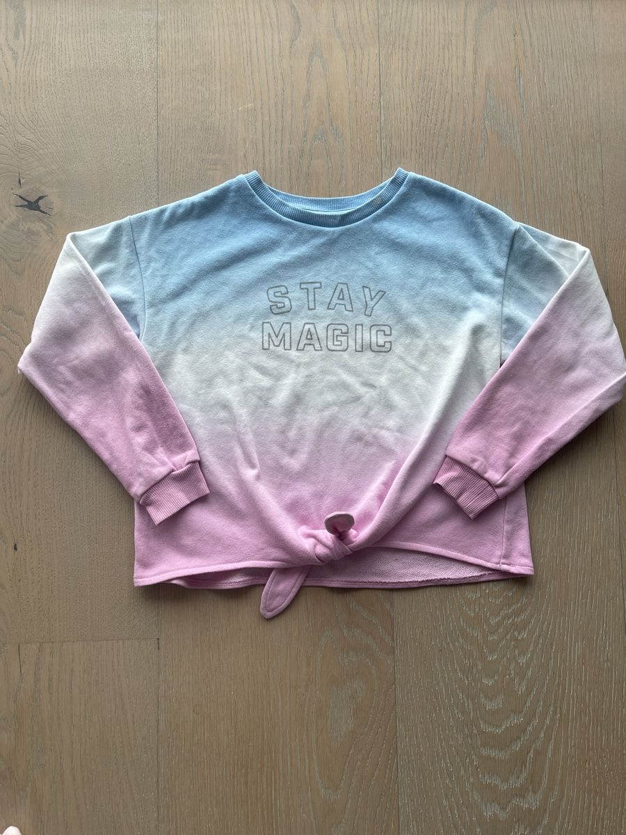 H&M Maglioni & Felpe: Mädchen Pullover  "Stay Magic" Gr. 110/116 Batik Knoten – Usato da Meilen venduto da Golfer04