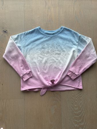 Mädchen Pullover  "Stay Magic" Gr. 110/116 Batik Knoten