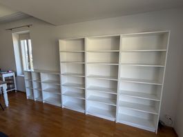 IKEA-Bücherregal BILLY, weiss