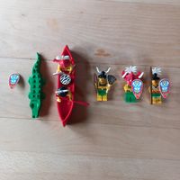 LEGO Piraten Boot mit Figuren und Krokodil