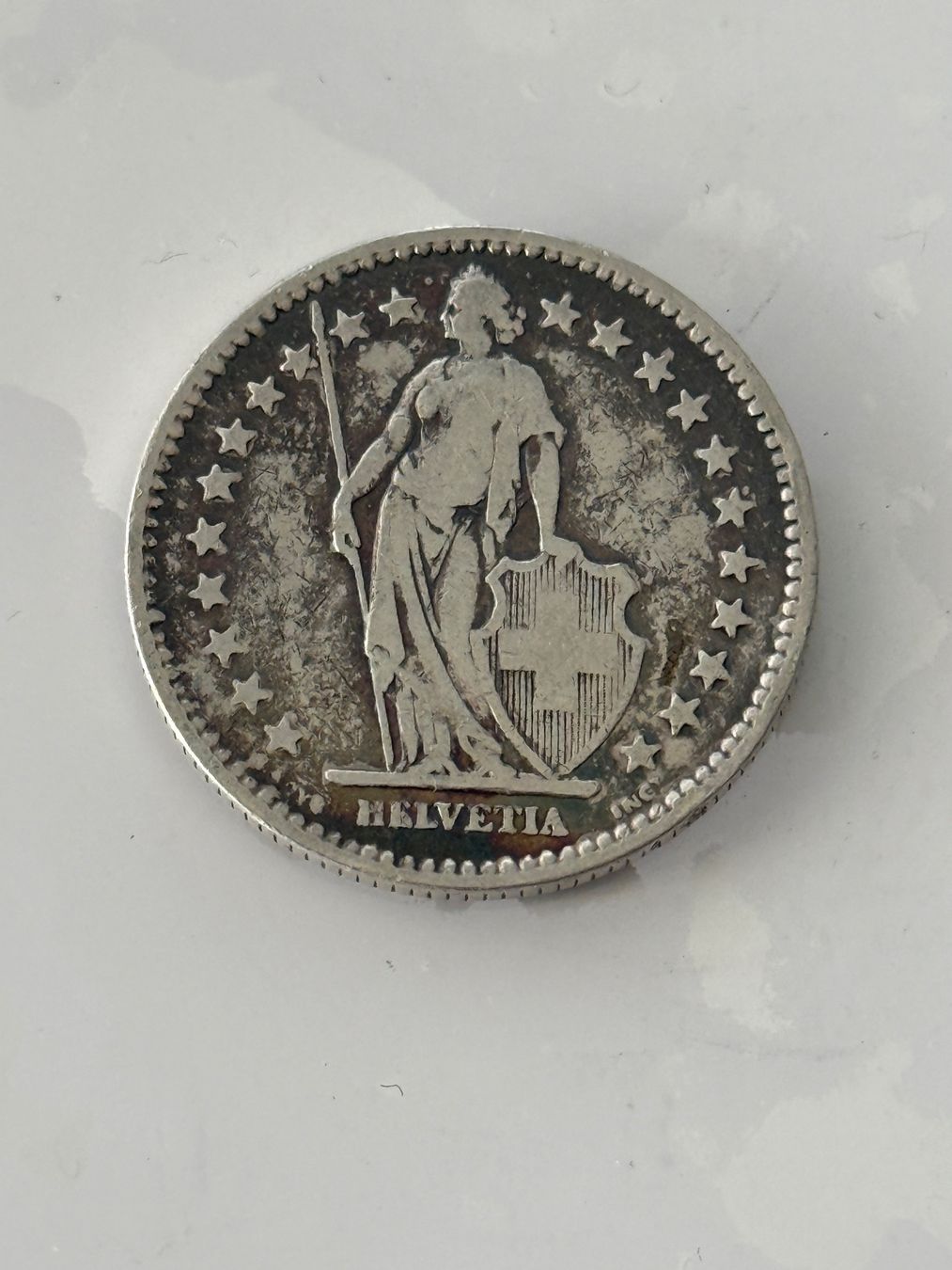 Tutti le monete: 2 Franken 1913  Rar – Usato da Wallisellen venduto da SWISS_SILVER1 1