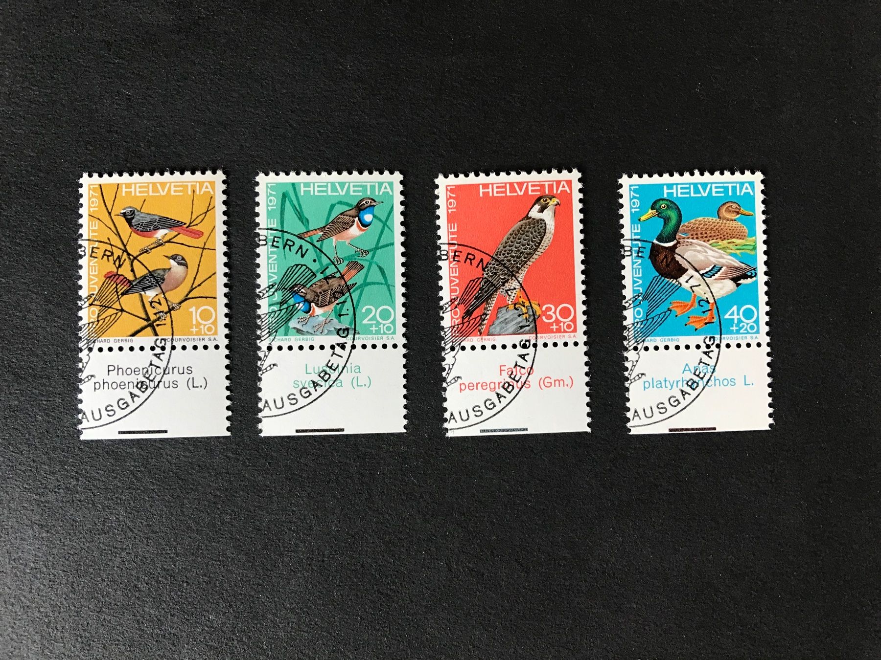 Tutti i francobolli: 1971, Pro Juventute Satz mit Tabs. ET – Usato da stäfa venduto da brandy66