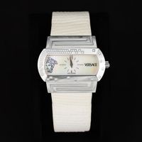 Versace Hippodrome Uhr – PSQ99 Zifferblatt aus Perlmutt