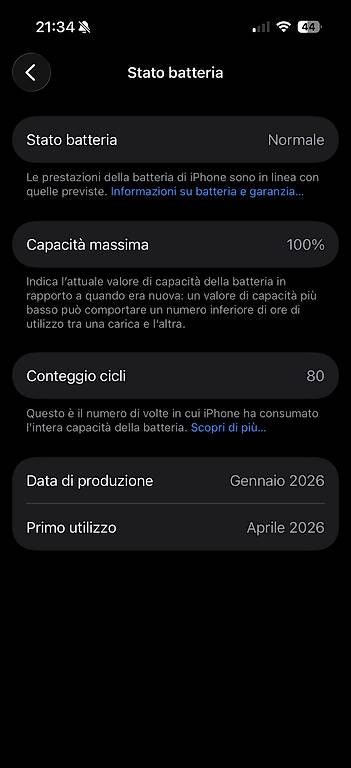 Telefoni cellulari / Smartphones: iPhone 17 256gb verde – Usato da Locarno venduto da Pasky98 4