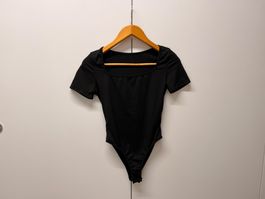 Damen Body schwarz kurzarm, Gr. S - Top Zustand!