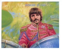 Block "The Beatles. Ringo Starr". Tschad