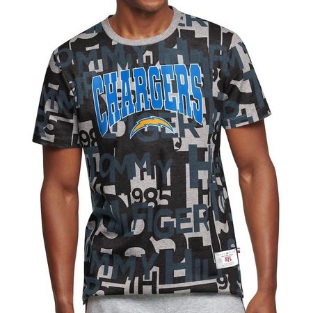 NFL Tommy Hilfiger T-Shirt LA Chargers NFL Herren Gr. XL neu