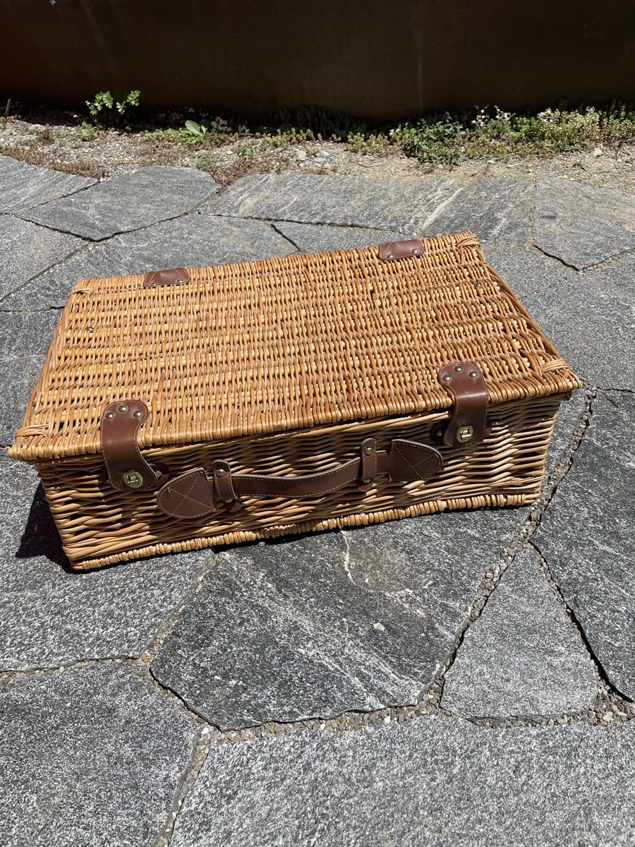 Altro per la casa: Picknickkorb Weide kariertes Innenfutter gebraucht guter Zus – Usato da Seon venduto da Boetli 5