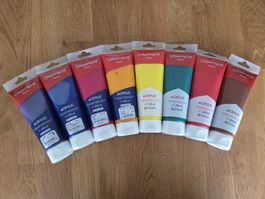 Caran d'Ache Acrylfarben Set 6 x 250ml NEU