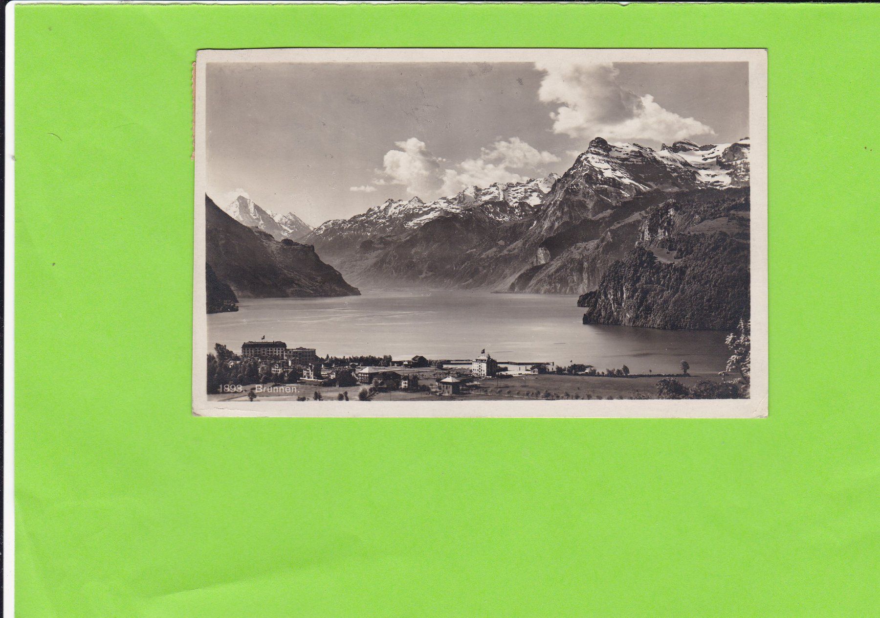 Cartoline postali: Brunnen-1929 gelaufen – Usato da St. Peterzell venduto da neckertal