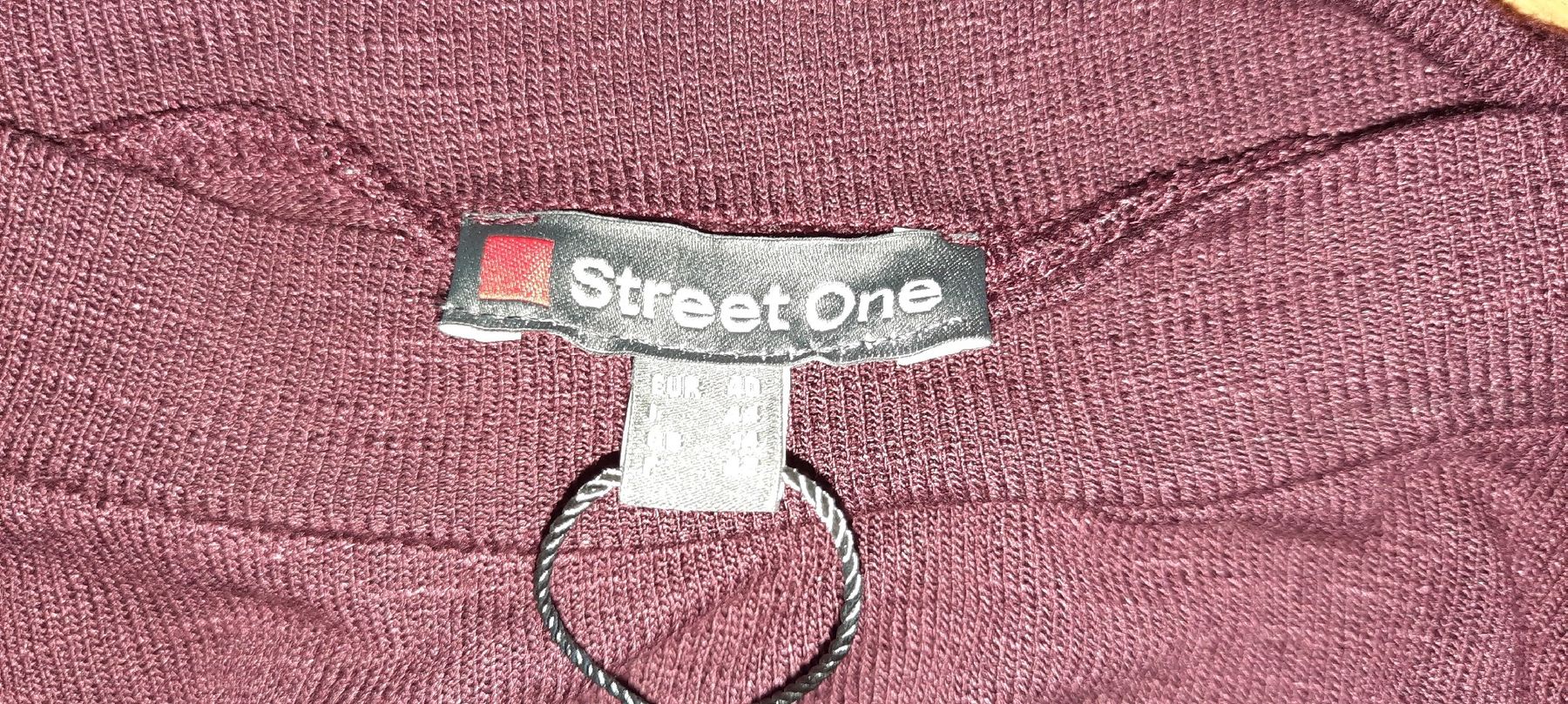 Pullover & Sweatshirts: ***STREET ONE*** Feinstrickpullover weinrot Gr 40 NEU – Neu (gemäss Beschreibung) aus Wädenswil von H2H_Secondhandshop 5