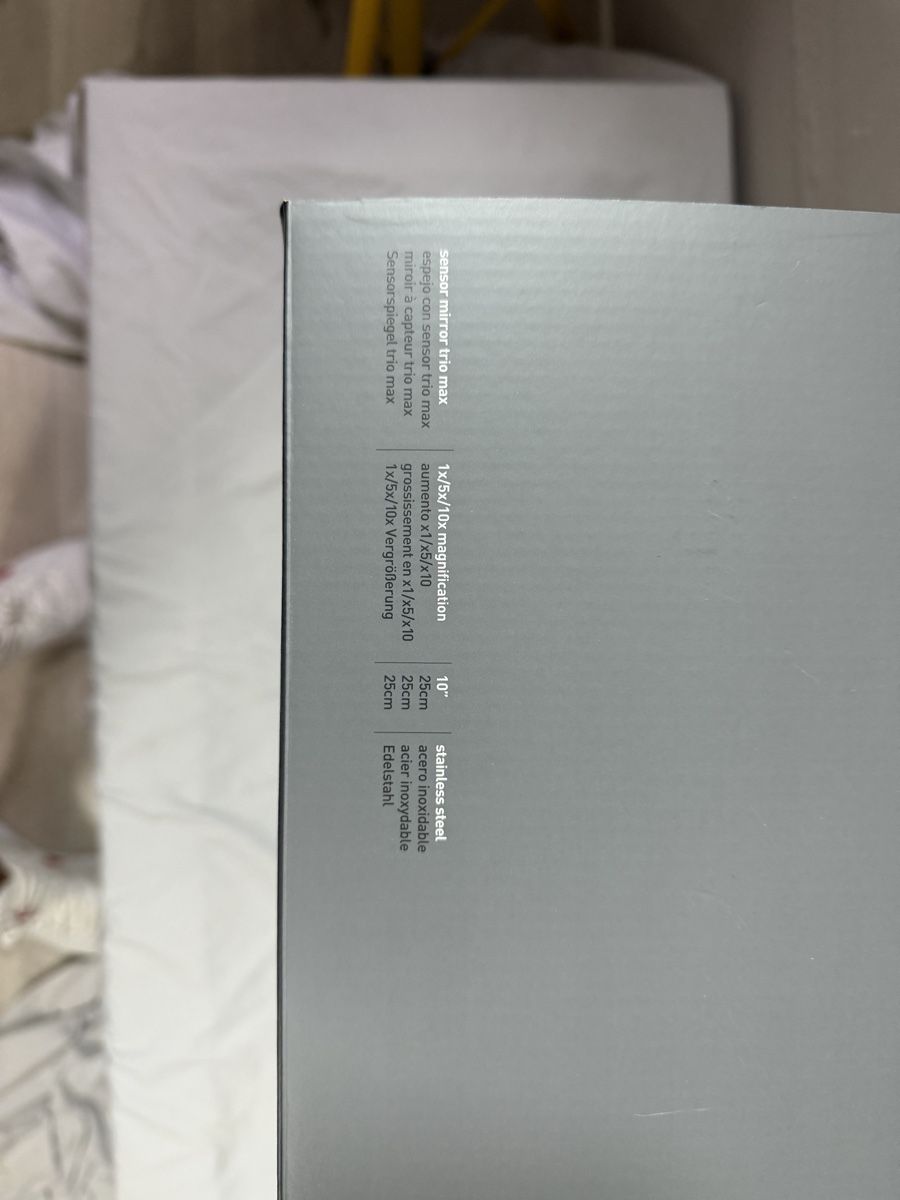 Specchi: Simplehuman Sensor Mirror Trio Max 10" Edelstahl, Lichtsenso – Nuovo (secondo la descrizione) da Horgen venduto da -Capitano- 1