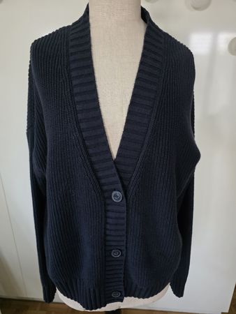 Baumwoll Strickjacke