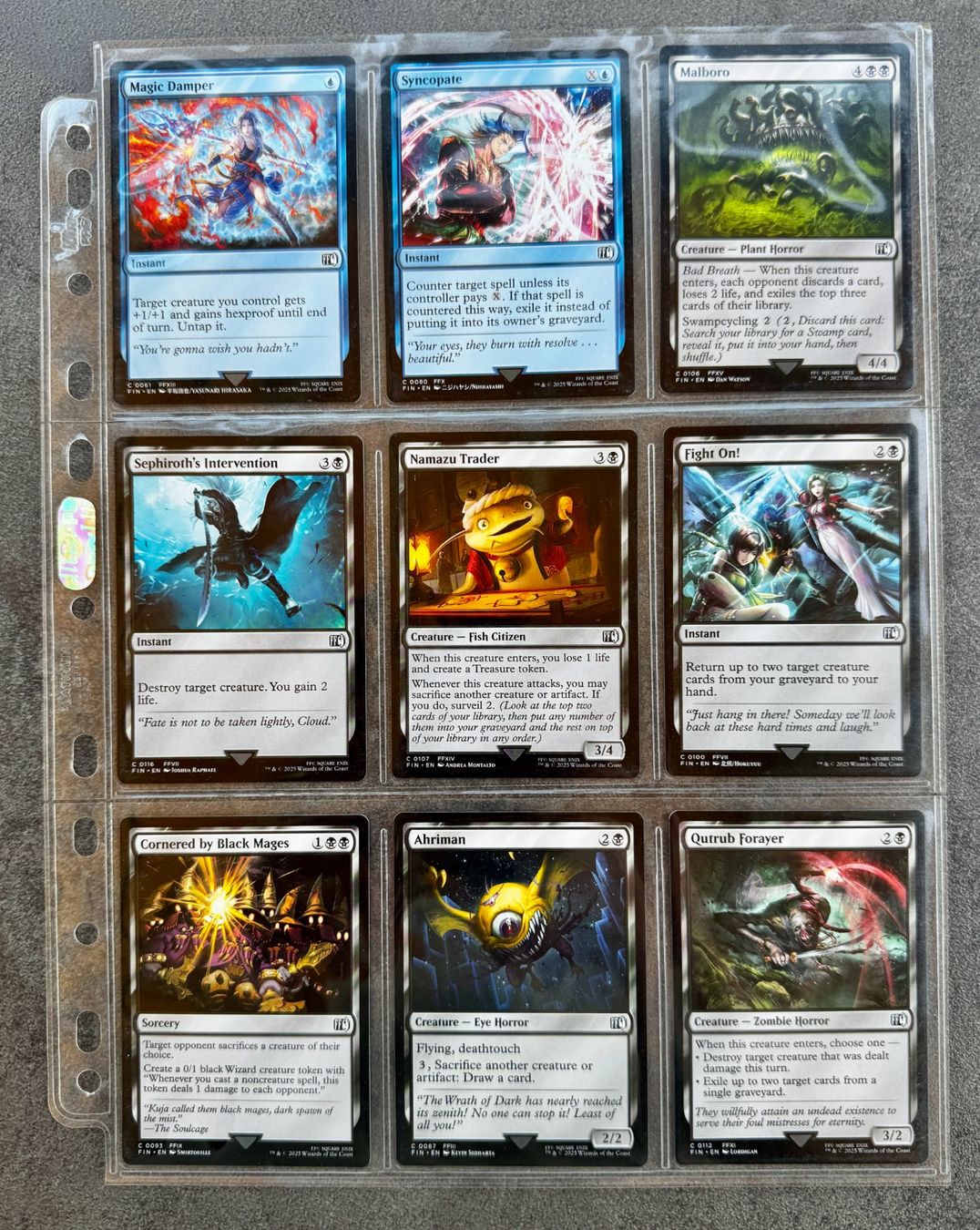 Magic The Gathering Sammelbilder & Trading cards: FINAL FANTASY Commons 79stk. – Neu (gemäss Beschreibung) aus Rechthalten von hosme_be 6