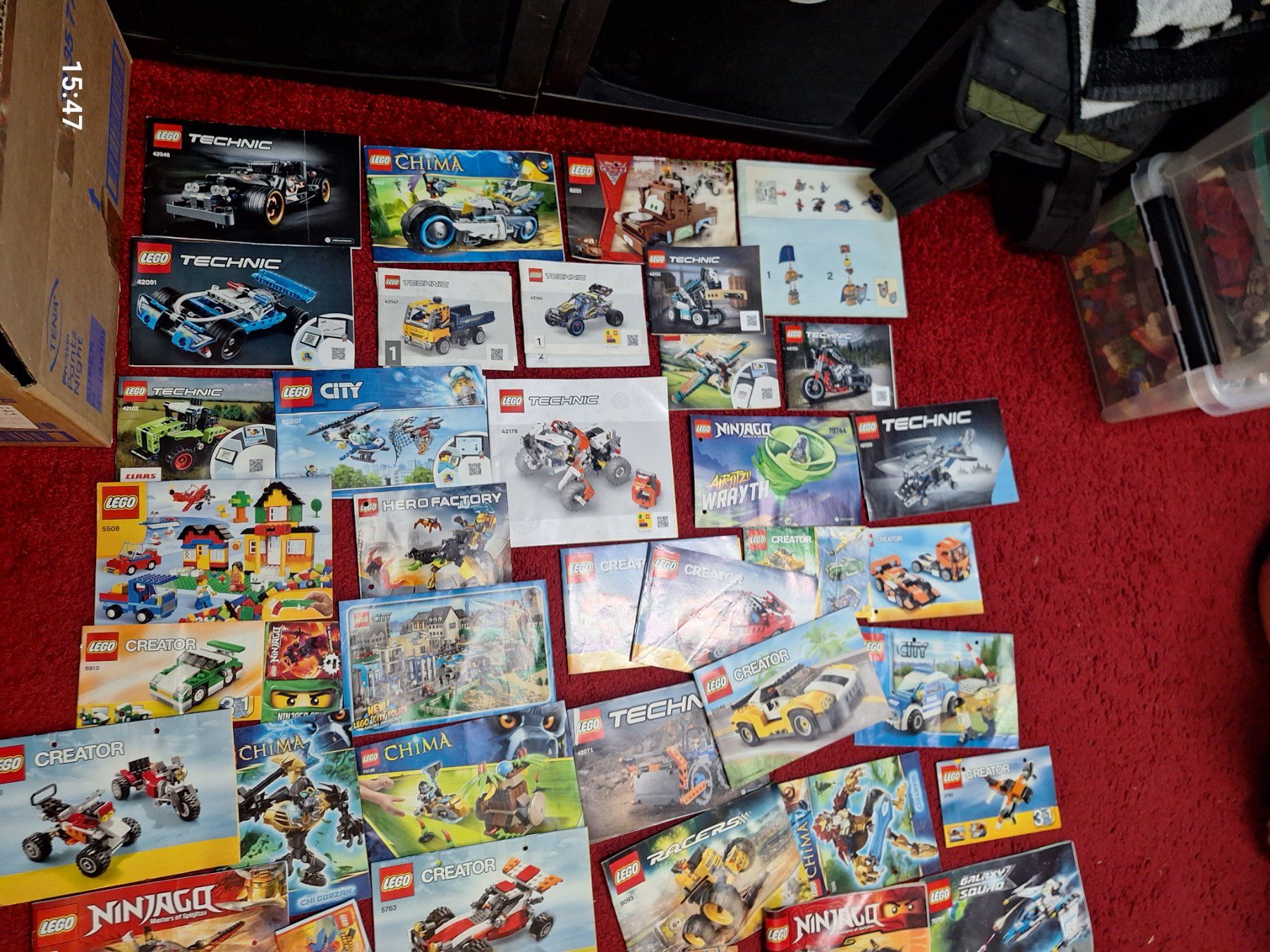 Lego Baukästen: Lot de notices et quelques pièces lego issues des sets – Gebraucht aus Grandson von Crtz205 3