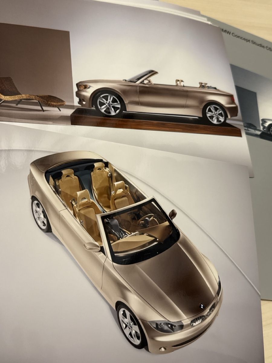 BMW Documenti: BMW Concept Studie CS1 - Exklusives Pressematerial – Usato da Grenchen venduto da Lucy68 4