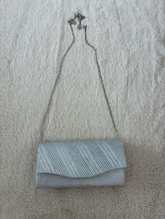 DONNA Clutch silber