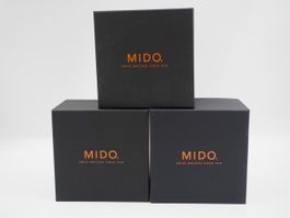 3x MIDO Uhrenbox aus Karton (26101070)