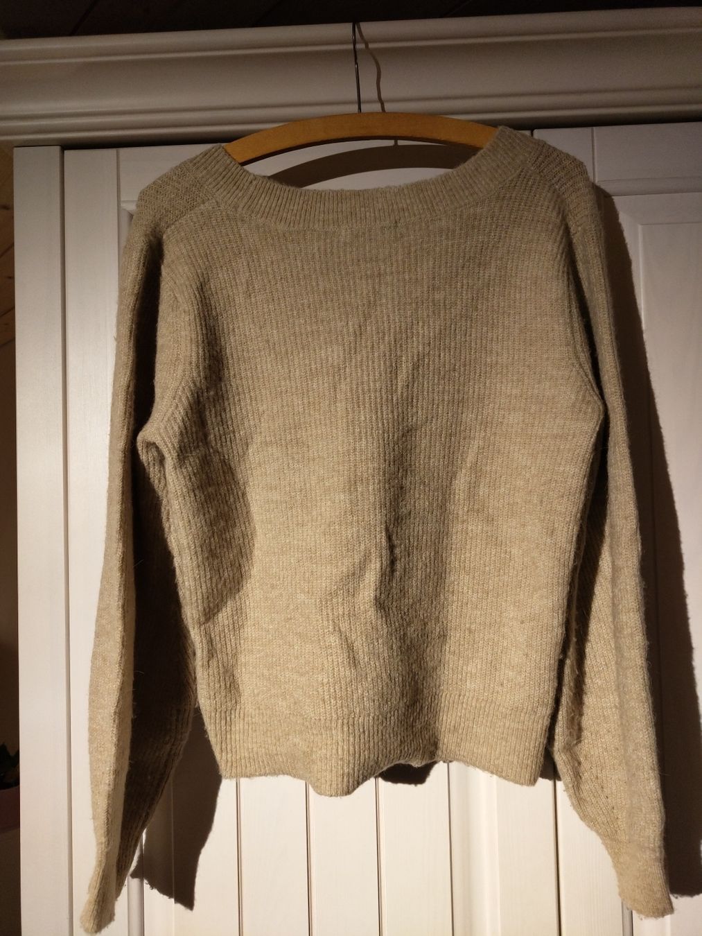 Na-kd Pullover & Sweatshirts: Beiget Strickpullover in Grösse S – Gebraucht aus Rheinau von miriam_j 4