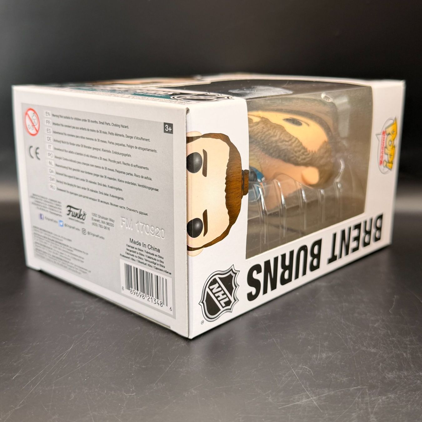 Funko Statuette: Funko Pop! NHL Brent Burns 12 – Usato da Düdingen venduto da Nerdworld 3