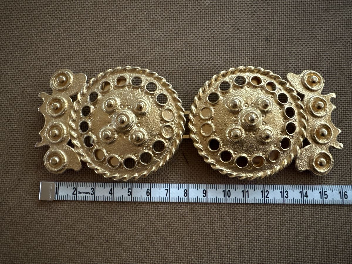 Fibbie per cinture: Gürtelschnalle Gold farbig – Nuovo (secondo la descrizione) da Rümlang venduto da SchumBru10