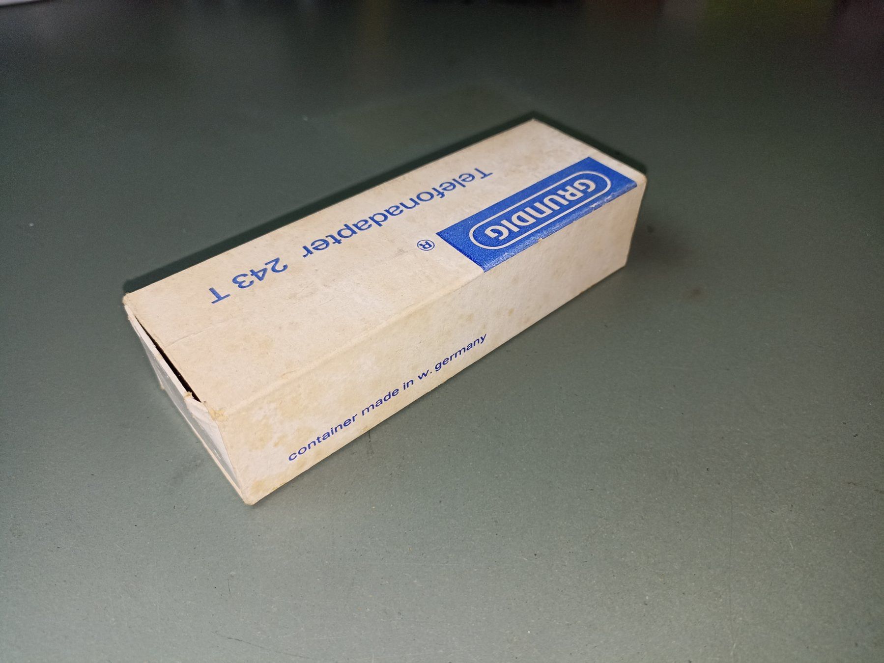Grundig Microfoni: Antike Mikrophon Grundig Telefonadapter 243T () – Usato da Winterthur venduto da Sacramons 6