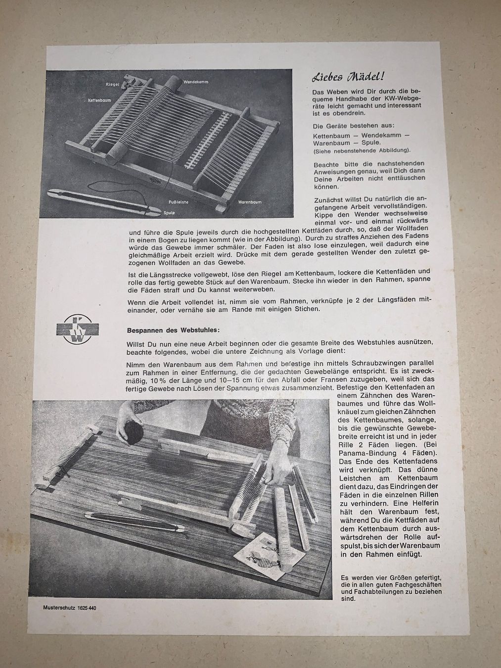 Telai per tessitura: Webrahmen Holz, sehr guter Zustand – Usato da Rickenbach SZ venduto da Frickler 1