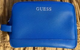 Trousse de toilette Guess bleu, comme neuve, pratique!