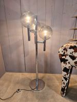 1980 Megal Meggen Floor Lamp Bubble Chrom Stehlampe Vintage