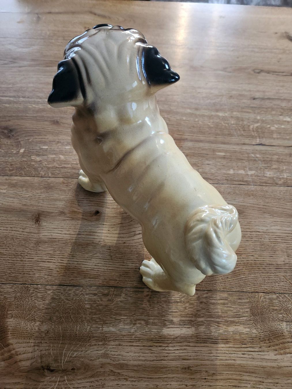 Figuren: Hund / Mops Deko, Vintage – Gebraucht aus Fanas von Rurero03 3