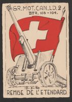 WK2 Einheitskarte Artillerie Nr. 3 *