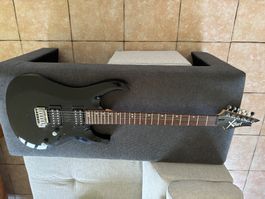 Guitare électrique noire Cort X-series bon état