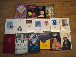 Grosses Bücherpaket Thriller, Bestseller, Diogenes Klassiker