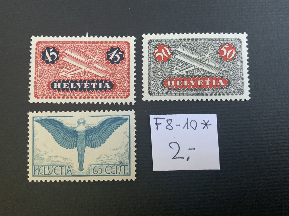Alle Briefmarken: Flugpostmarken – Neu (gemäss Beschreibung) aus Binningen von chr_cr5n