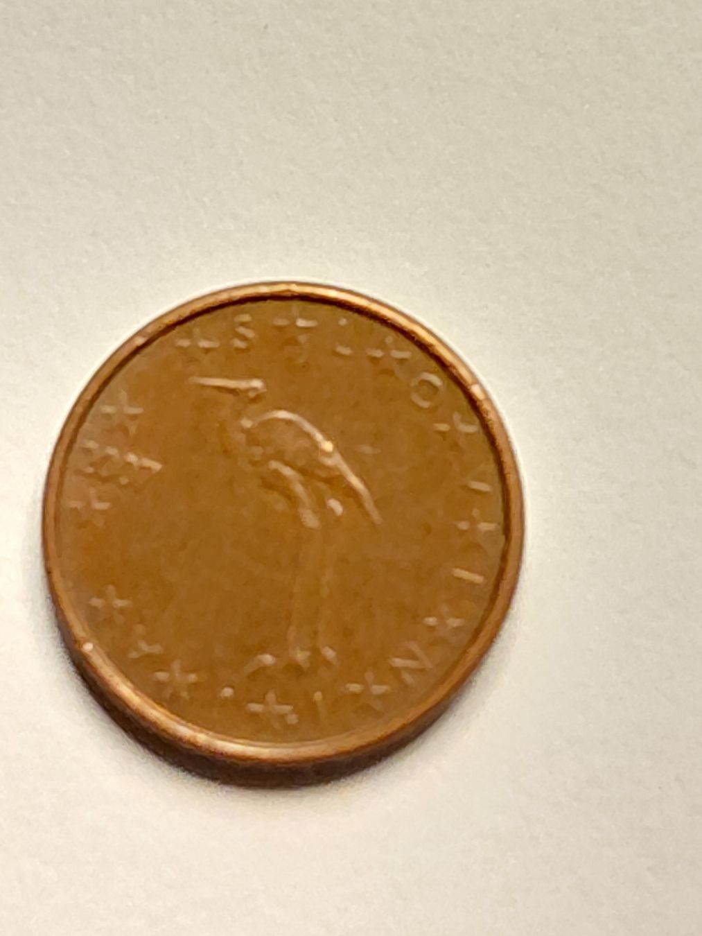 Tutti le monete: 1 Cent Slowenien 2007,  Selten! Top! – Usato da Bonaduz venduto da topolino052 1