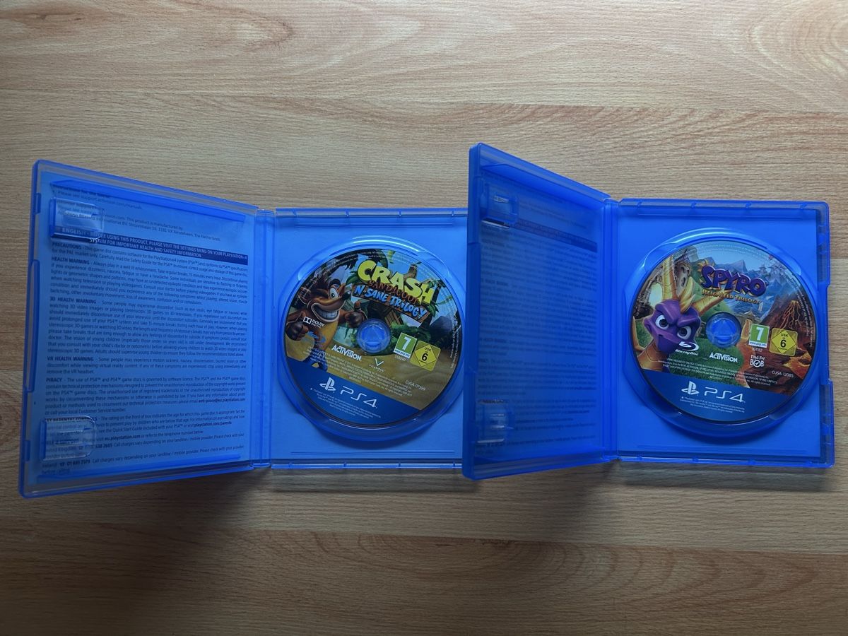 Sony Giochi: Crash Bandicoot & Spyro PS4 – Usato da Schötz venduto da lor_z95g 1