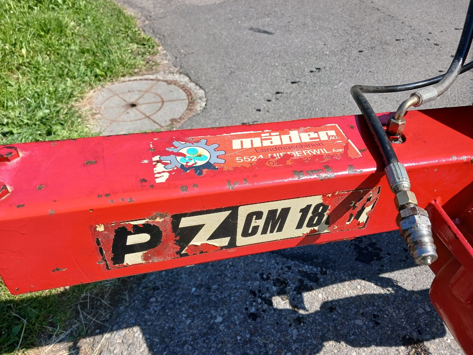 PZ Zweegers Tutte le macchine: Heckmähwerk PZ – Usato da Krinau venduto da P.grob 6