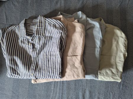 Hemd Mango Man Gr. M Slim Fit Kleider langarm Motiv