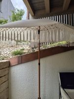 Gartenschirm mit Fransen!