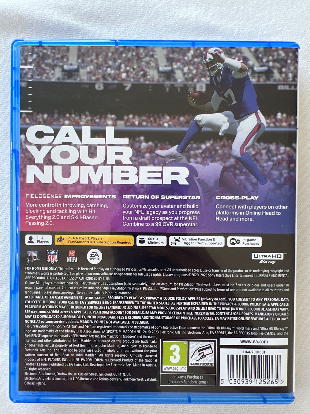 Sony Giochi: Madden NFL 24 PS5 - Top Zustand! – Nuovo e nell'imballaggio originale da Zürich venduto da ozz_7yl5 1