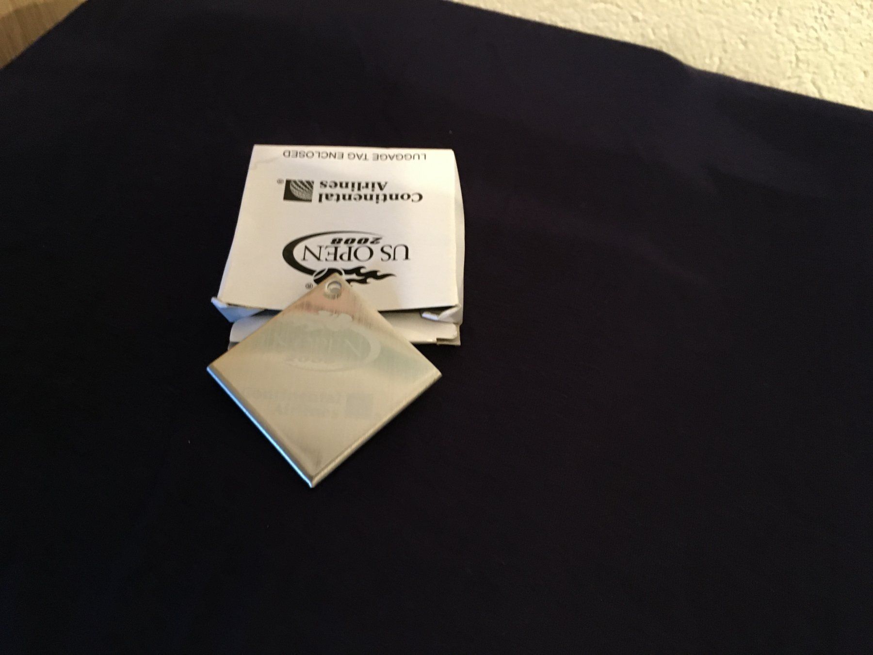 Anhänger: Kofferanhänger von dem Tennis Turnier US OPEN 2008 , NEU – Neu und originalverpackt aus Heerbrugg von dwfg 3