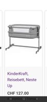 Kinderkraft Reisebett "Neste Up", Grau, neuwertig, Top!