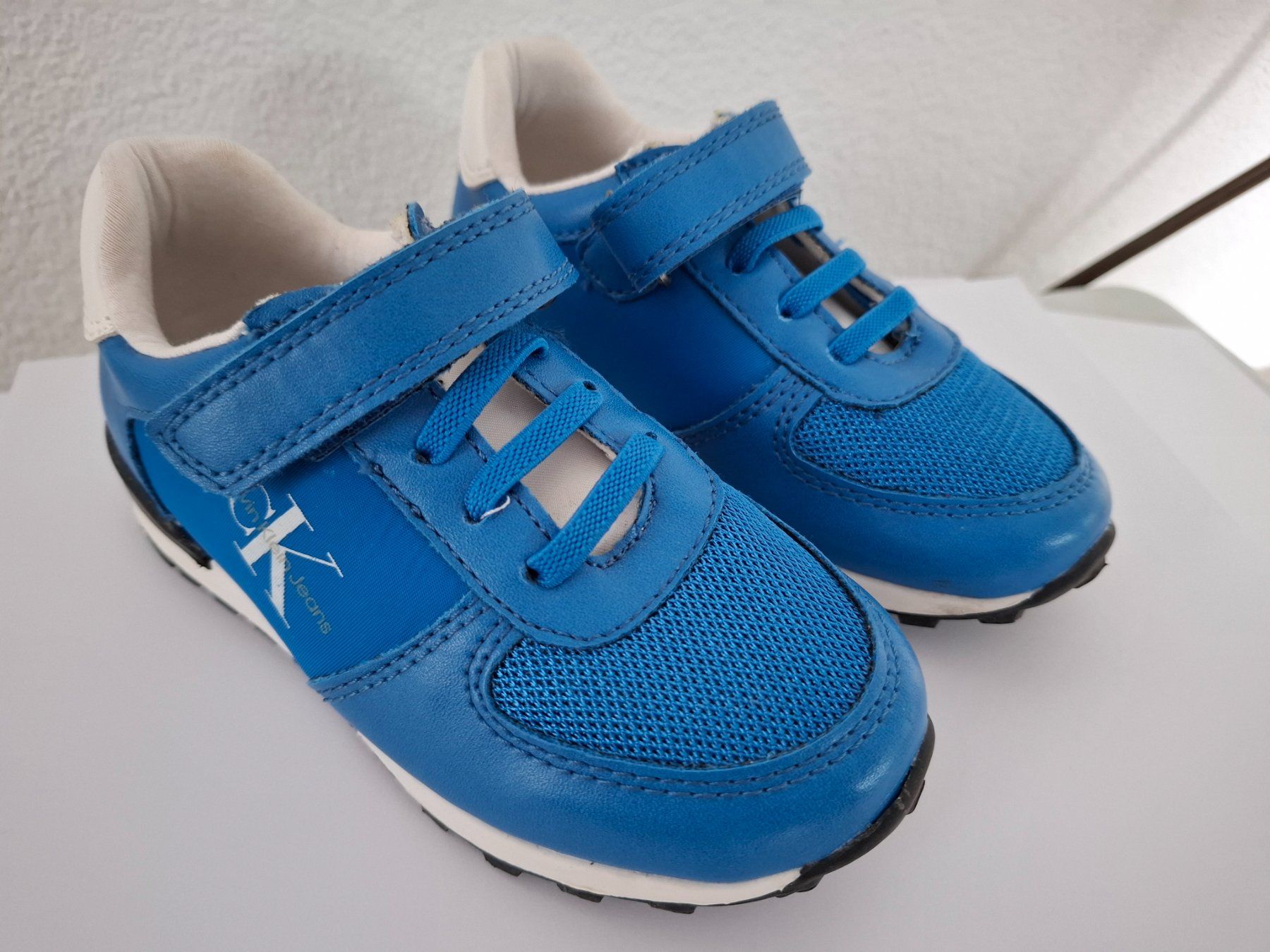 Calvin Klein Scarpe da uomo: Calvin Klein, Sneaker, royalblau, Gr. 27, neu – Nuovo (secondo la descrizione) da Dornach venduto da shoe-lina 1