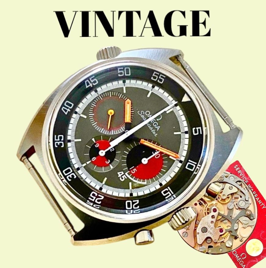Omega Montres: Omega Vintage Chronograph – D'occasion à lyss par Uhrenparadies