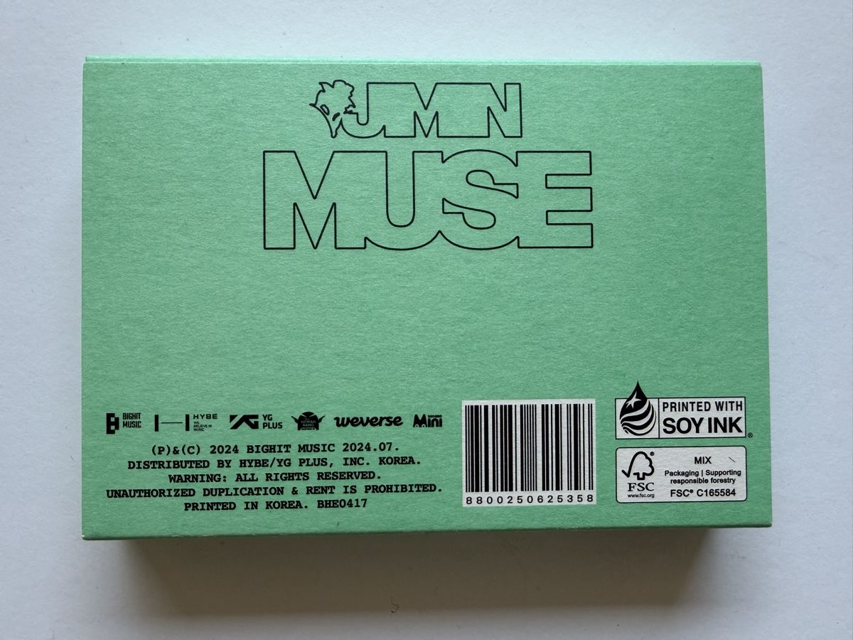 CDs: BTS - Jimin MUSE weverse version – Neuf (Voir description) à Belp par silverlight88 1