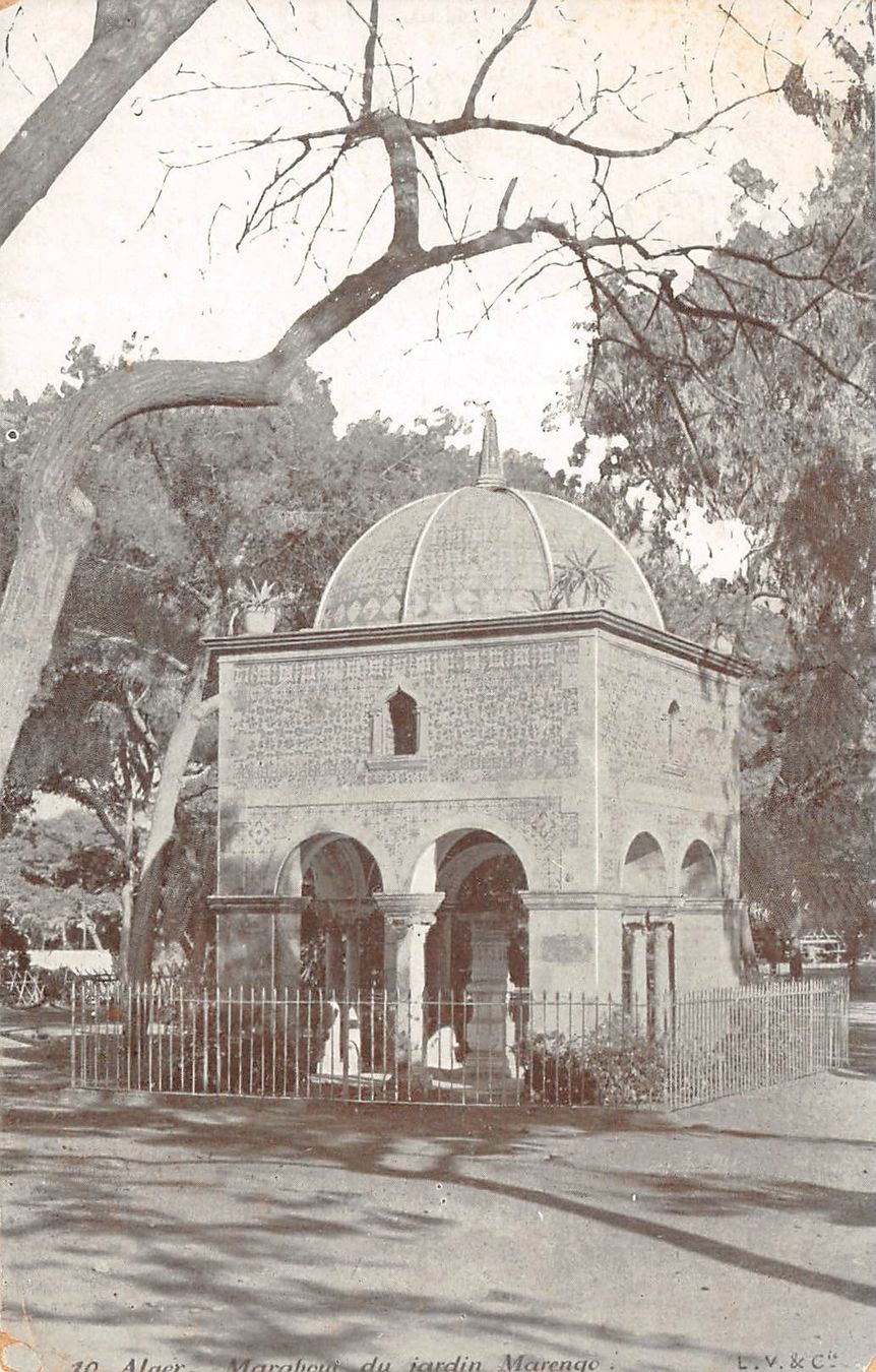 Ansichtskarten: Alger, Marabout de Jardin Marengo – Gebraucht aus Ottikon b.Kemptth. von Neptun1974
